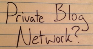 private blog networks